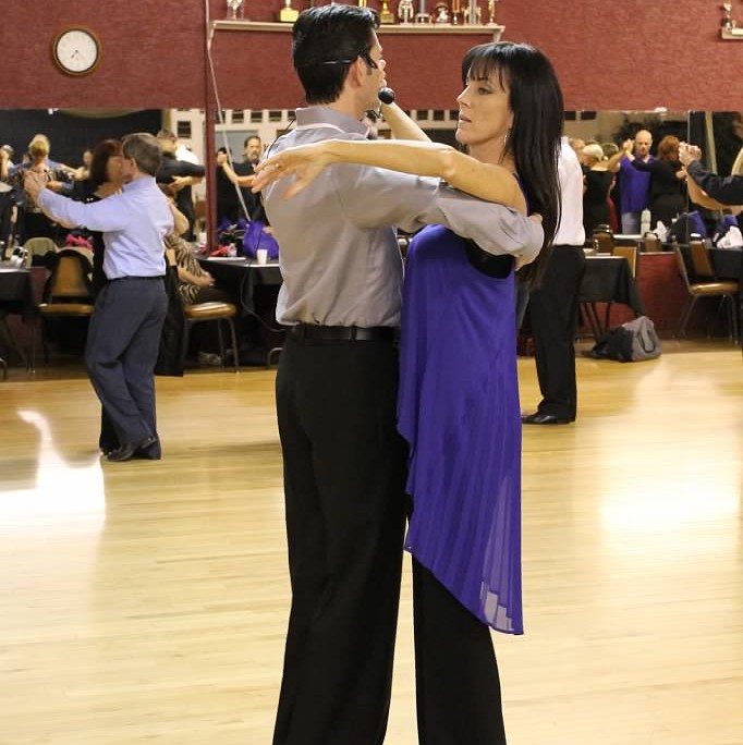 Ballroom lesson group class at USA Dance in Phoenix